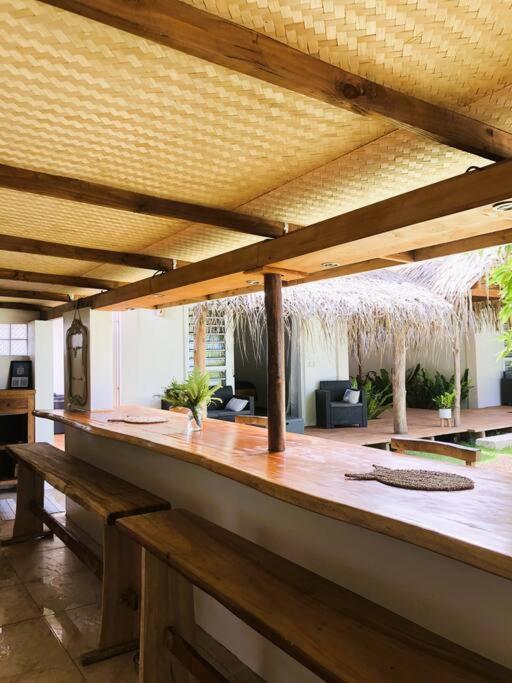 Bungalow Tiarii, Avec Acces Direct A Une Plage Privee Tevaitoa Eksteriør bilde